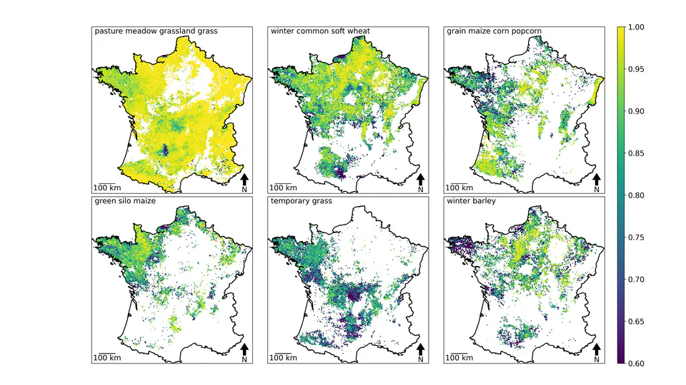 Boosting crop classification by hierarchically fusing satellite, rotational, and contextual data